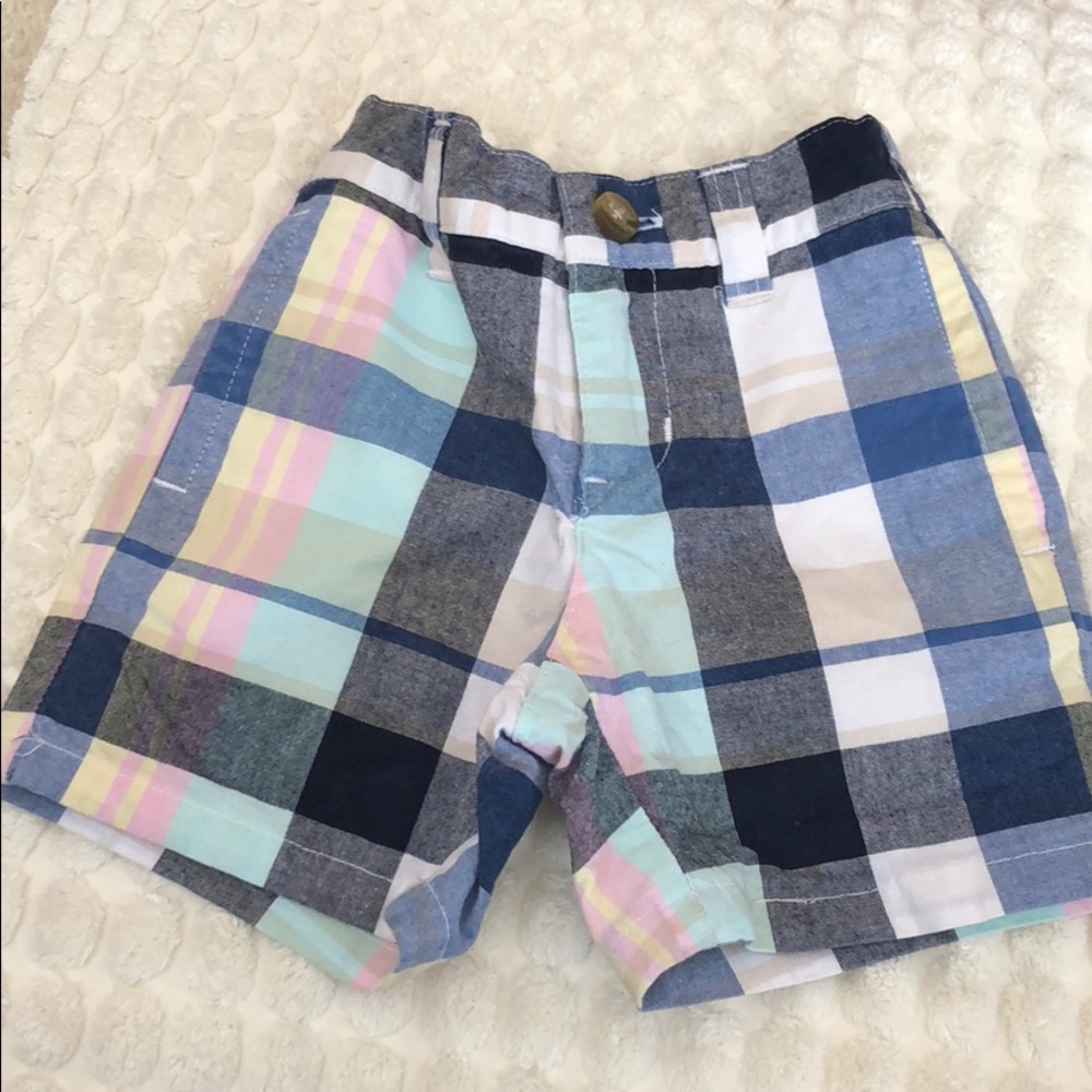 Janie and jack 3 month plaid shorts